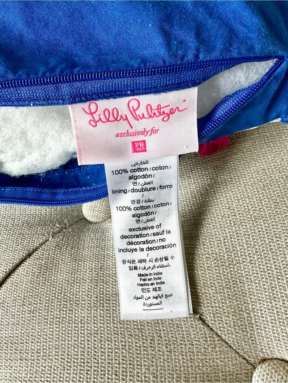 Lilly Pulitzer x Pottery Barn Decorative Pillow